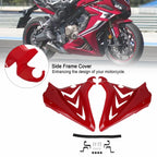 Side Frame Cover Panels for Honda CBR650R (2019–2021) Red