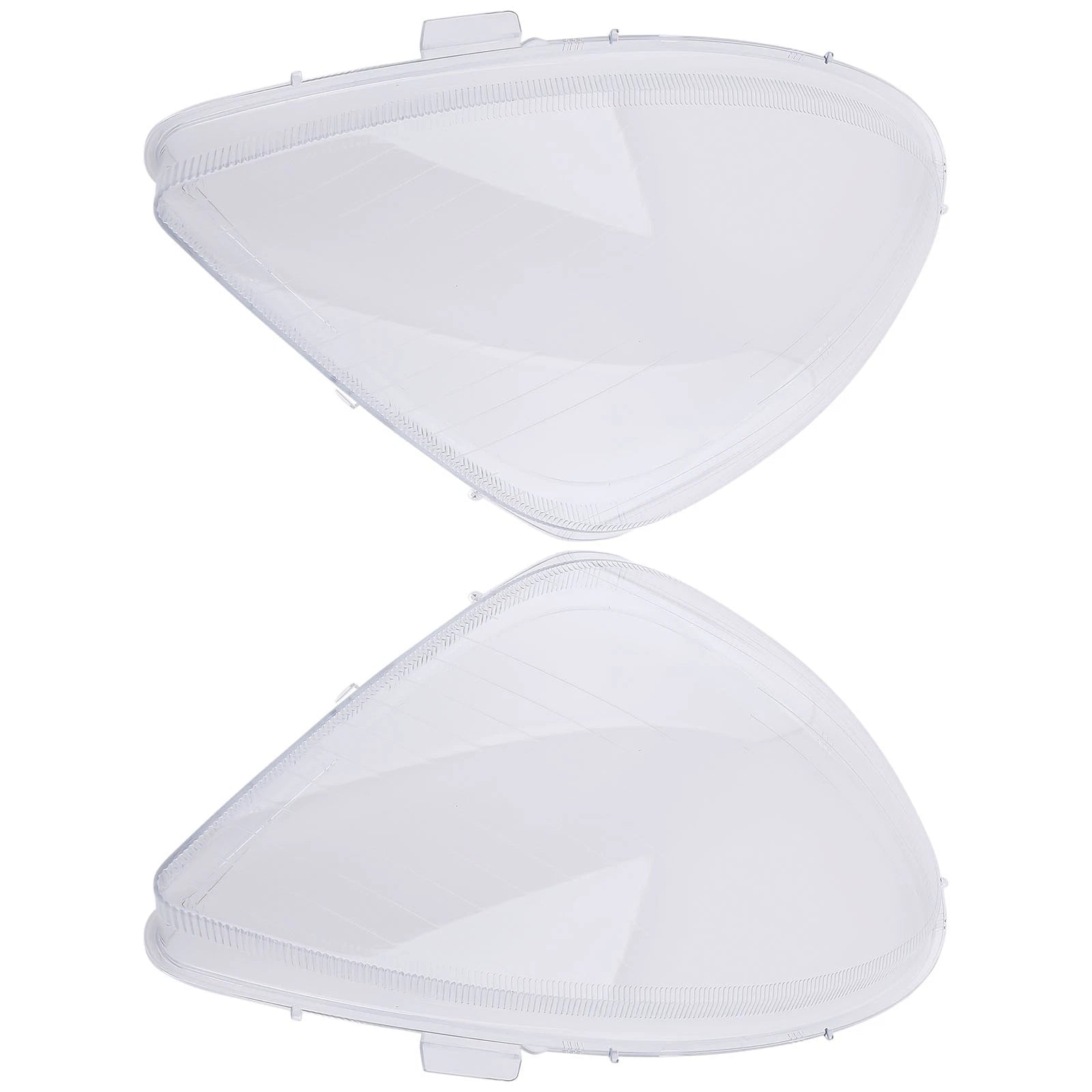 Headlight Lens Cover Front Pair for Mercedes-Benz R171 SLK (2005–2011) Clear