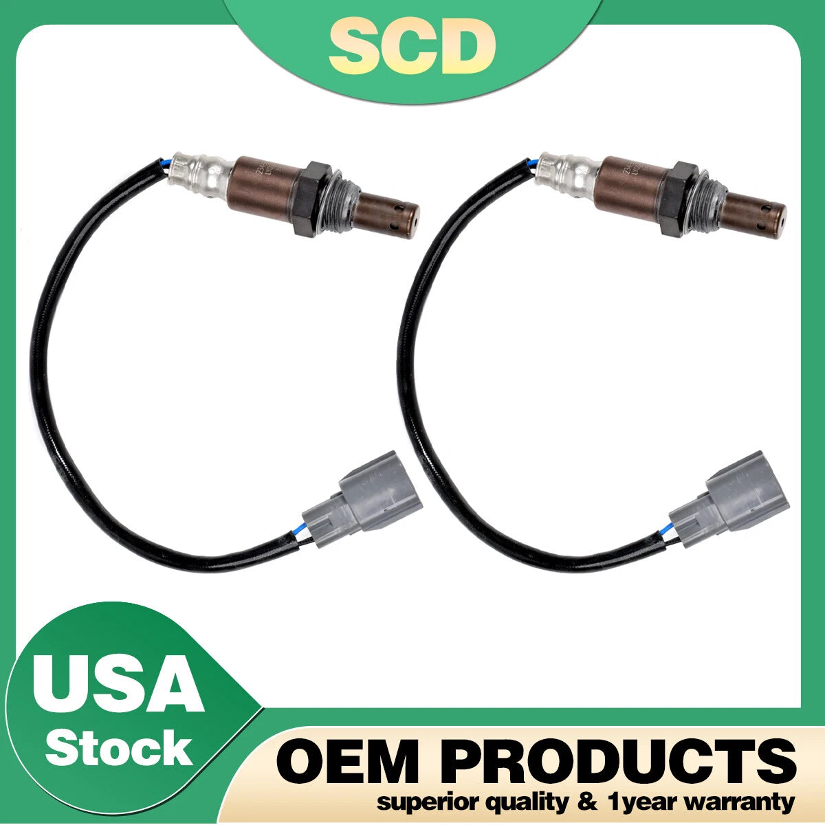 Set of 2 Upstream Oxygen Sensors for Toyota Highlander RX330 Sienna (2001–2007) 234-9042