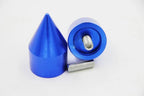 Spike Bar Ends Weights Sliders Blue for Kawasaki ZX6R-636 ZX14 ZX900 Ninja 500R