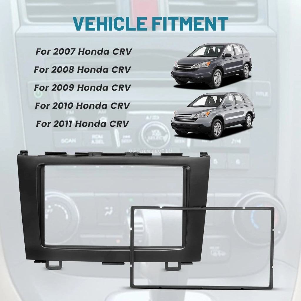 Double Din Car Stereo Installation Kit for Honda CR-V (2007–2011)