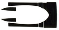 Traction Pad for Sea-Doo 951 RX (2000–2003) 012-307BLK Black
