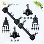 Set of 6 Suspension Front Upper & Lower Ball Joints for GMC Canyon (2004–2012)