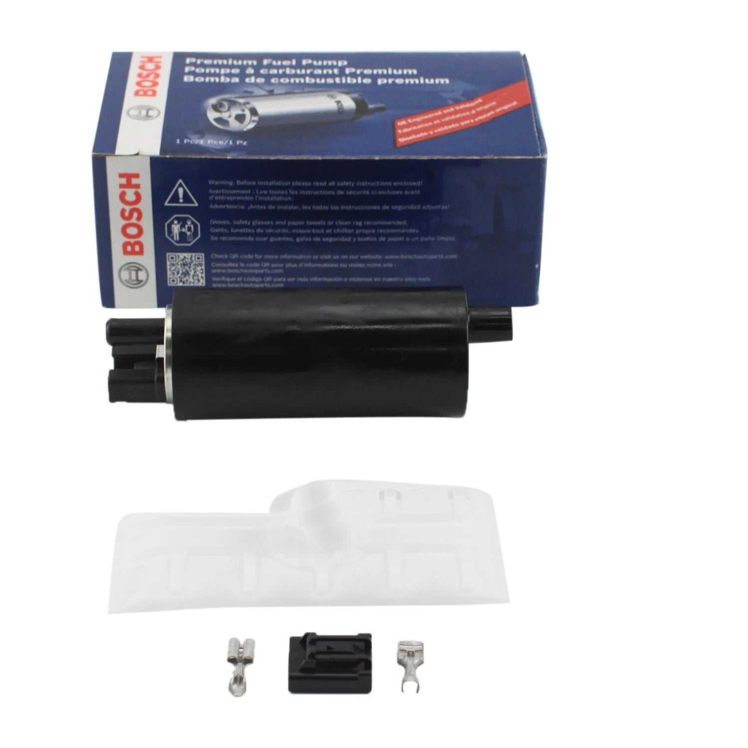 Fuel Pump and Strainer Set for BMW E36 E46 3 Series, Chevy Impala (1992–2006) Bosch 69497