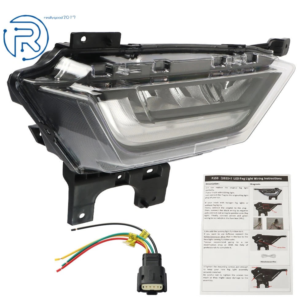 Front Bumper LED Fog Light for Ford F150 (2021–2022) Right Side
