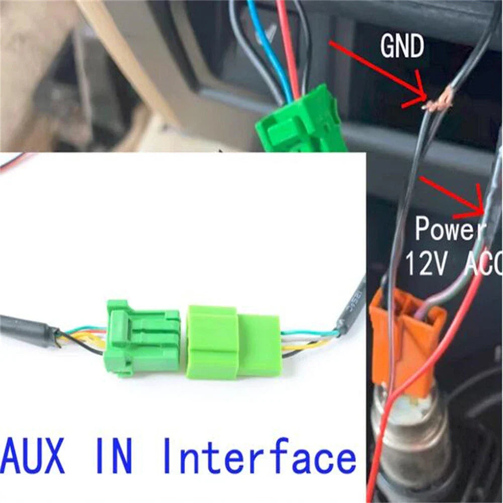 12Pin Wireless Bluetooth AUX Adapter for Land Rover Range Rover Evoque, Discovery