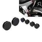 6 x Motorcycle Frame Hole Cover Caps for Ducati Scrambler (2013-2020)