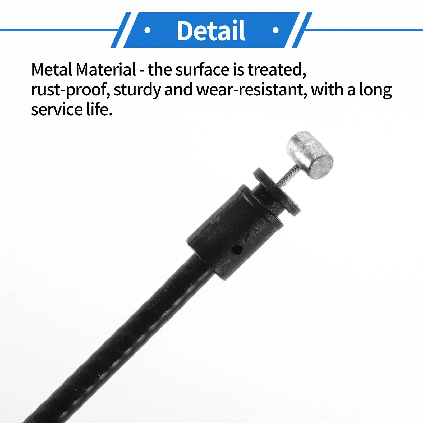 Hood Release Cable No. 51238240608 for BMW 745Li 745i (2002–2005)