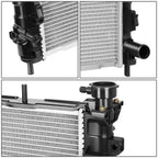Aluminum Core Radiator for Dodge Voyager/Caravan (2005–2007) DPI 2795