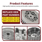 Clutch Pressure Plate & Inner Clutch Hub Boss for Yamaha YZ125 YZ125X (2020–2024)