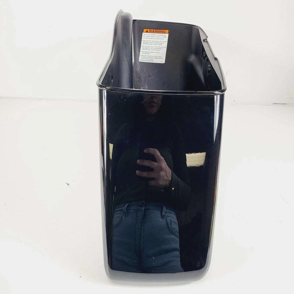 Right Saddlebag Bottom for Harley-Davidson Touring (2014–2023) Vivid Black OEM