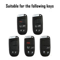 Key Fob Case Cover for Jeep Dodge Journey Charger Carbon Fiber