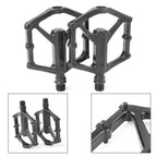 2X Aluminum Flat Platform Pedals for Mountain Bike (DU Bearing)