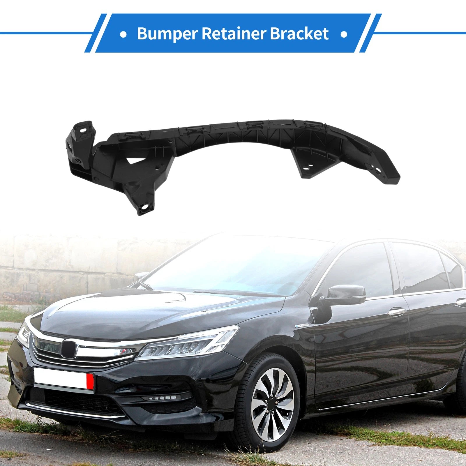 Front Right Bumper Retainer Bracket No. 71140T2AA01 for Honda Accord (2013–2017)