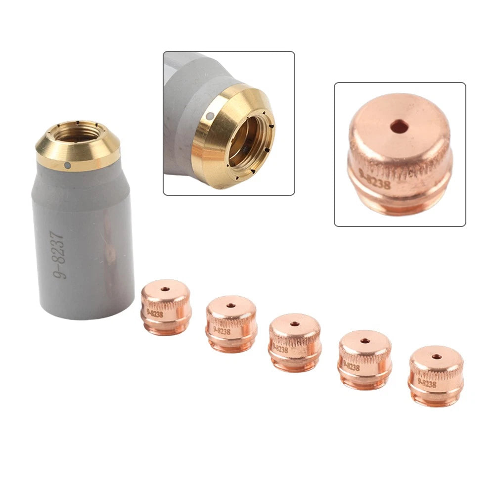 Set of 6 Plasma Shield Caps 50-60A 9-8237 9-8238 for SL60 SL100