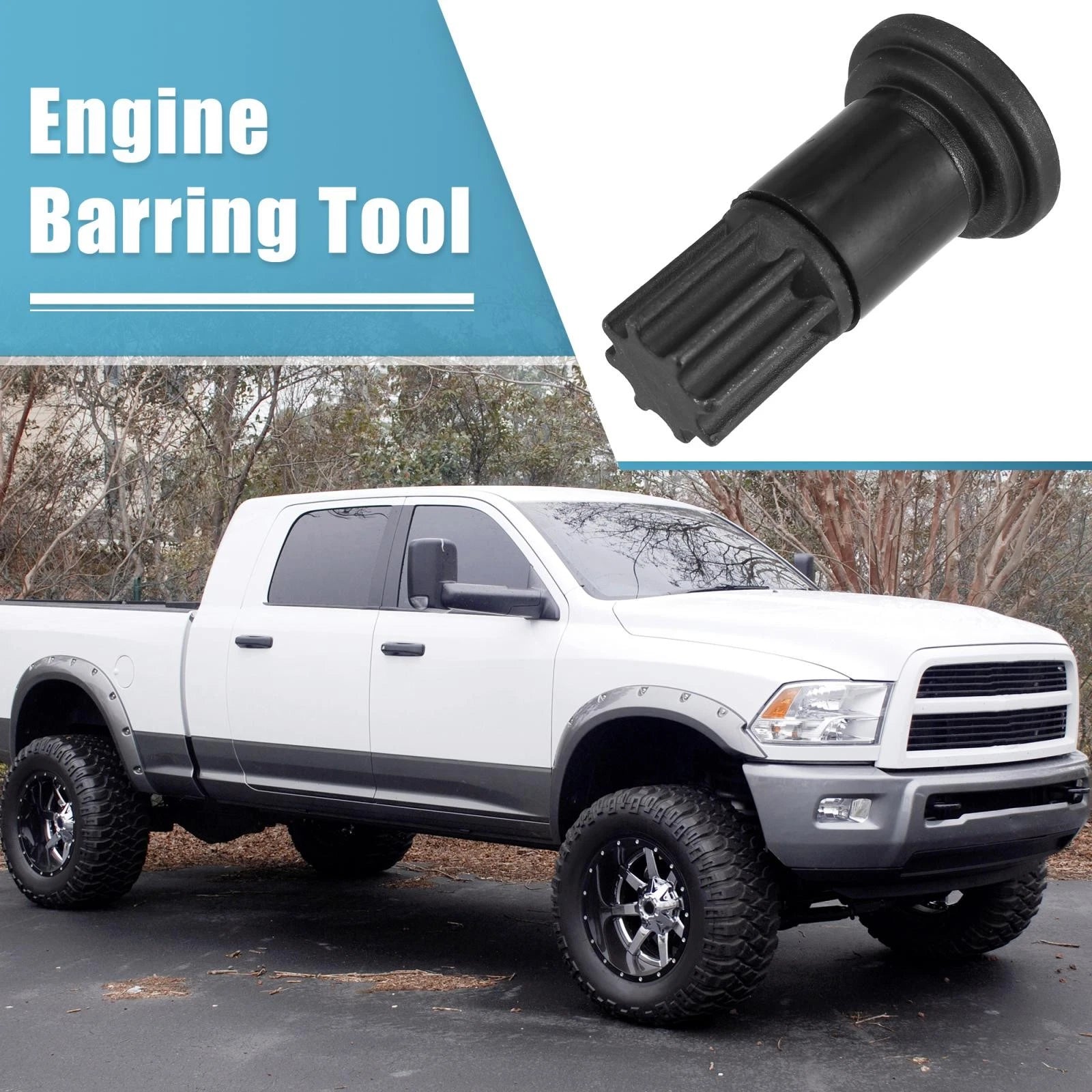 Engine Barring Rotating Tool for Dodge Pickup B/C Series Diesel 