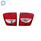 Set of 2 Rear Inner Tail Lights for Toyota Sequoia (2008–2017) Clear