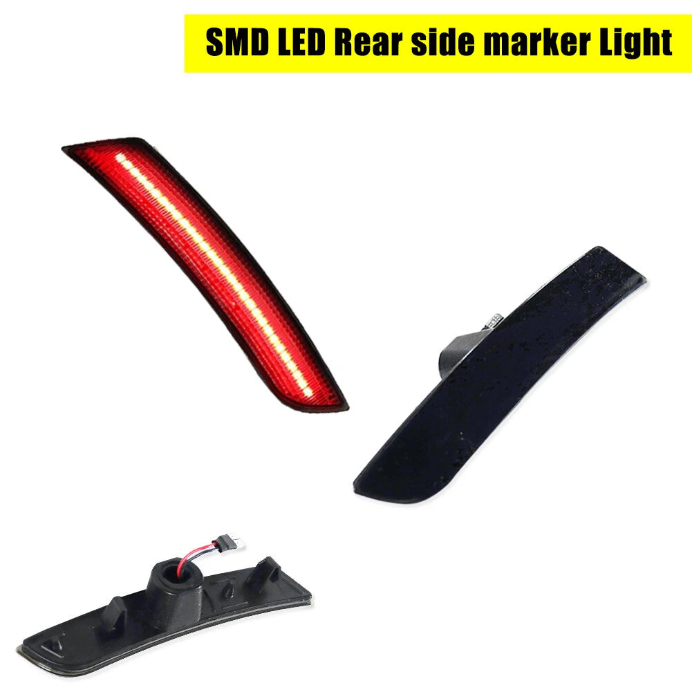 Smoked Rear Side Marker LED Lights for Chevrolet Camaro (2016–2023)