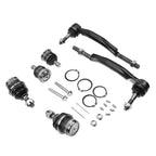 Set of 6 Front Tie Rods Ball Joints for Buick Chevy Trailblazer (2002–2009)