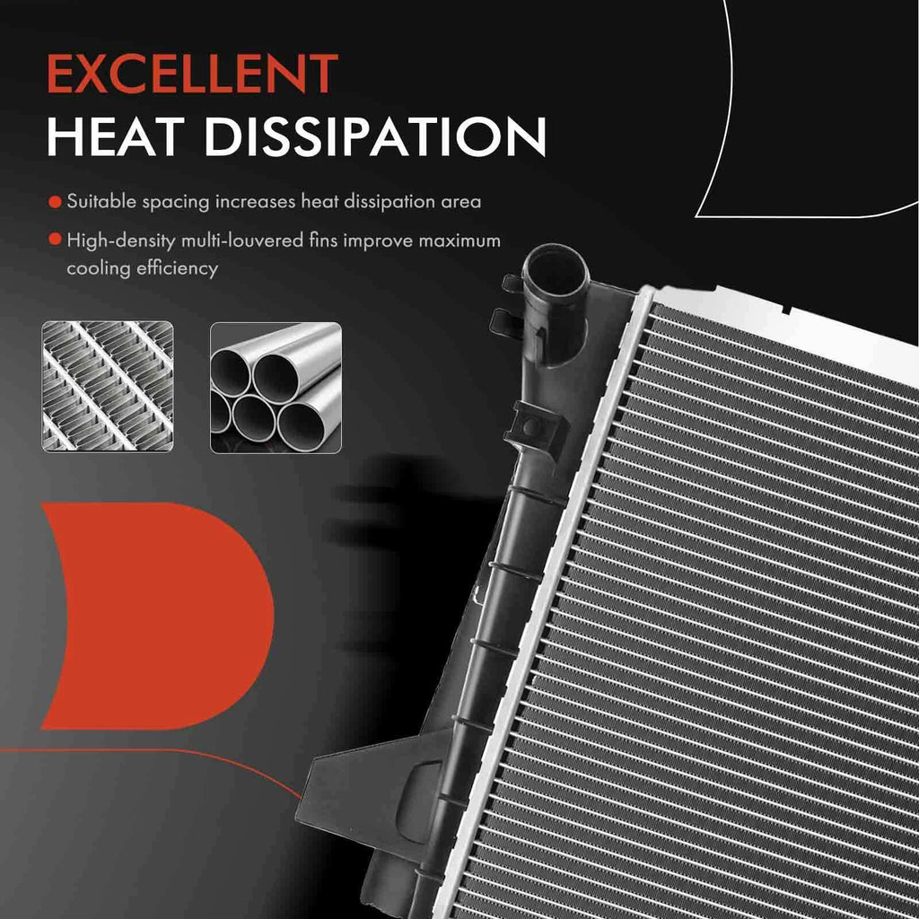 Radiator with Oil Cooler for Ford Ranger Mazda B2500 (1998–2001)