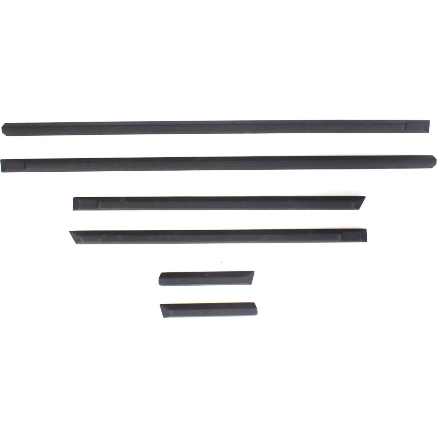 Set of 6 Fender and Door Moldings for BMW 3-Series E36 Sedan