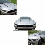 Cowl Hood Spears Stripe Vinyl Decal Graphics for Ford Mustang (2015-2023)