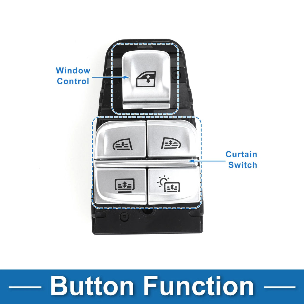 Power Window Switch for BMW 740i 750i (1995–2001) No. 61319382506