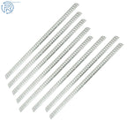 Set of 8 E Track Tie Down Rails for Heavy Loads (8')