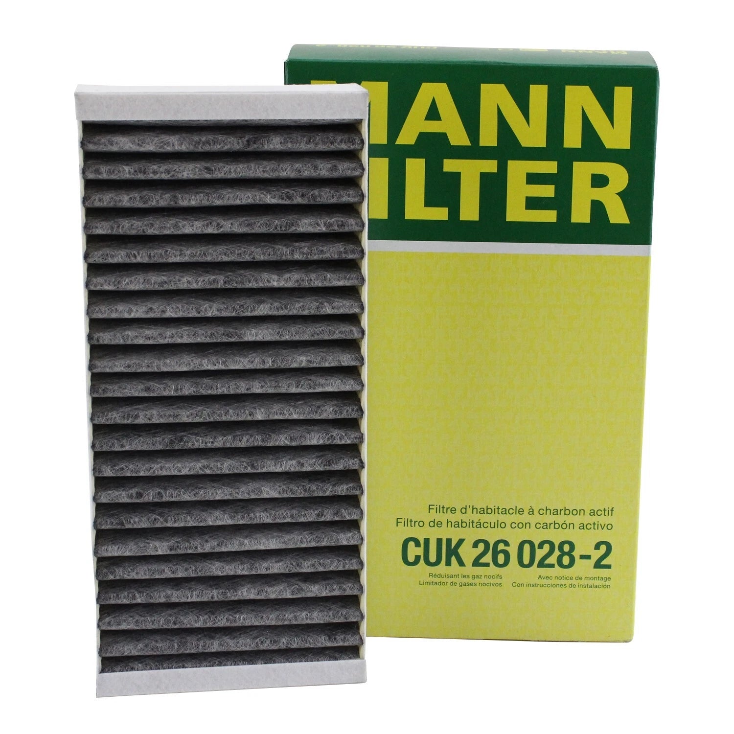 Set of 2 MANN Cabin Air Filters CUK 26 028 for Mercedes X166 GLS350 GL450 GL550