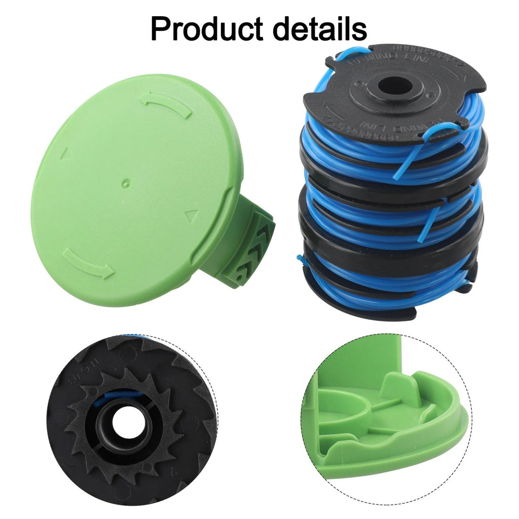 Spoil Cover and Mower Rope Coil for Lawn Maintenance