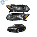 Set of 2 Halogen with LED DRL Headlights for Honda Accord (2018–2020)