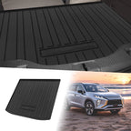 Flat Face Cargo Liner Rear Trunk Mat for Mitsubishi Outlander (2022–2024) TPE