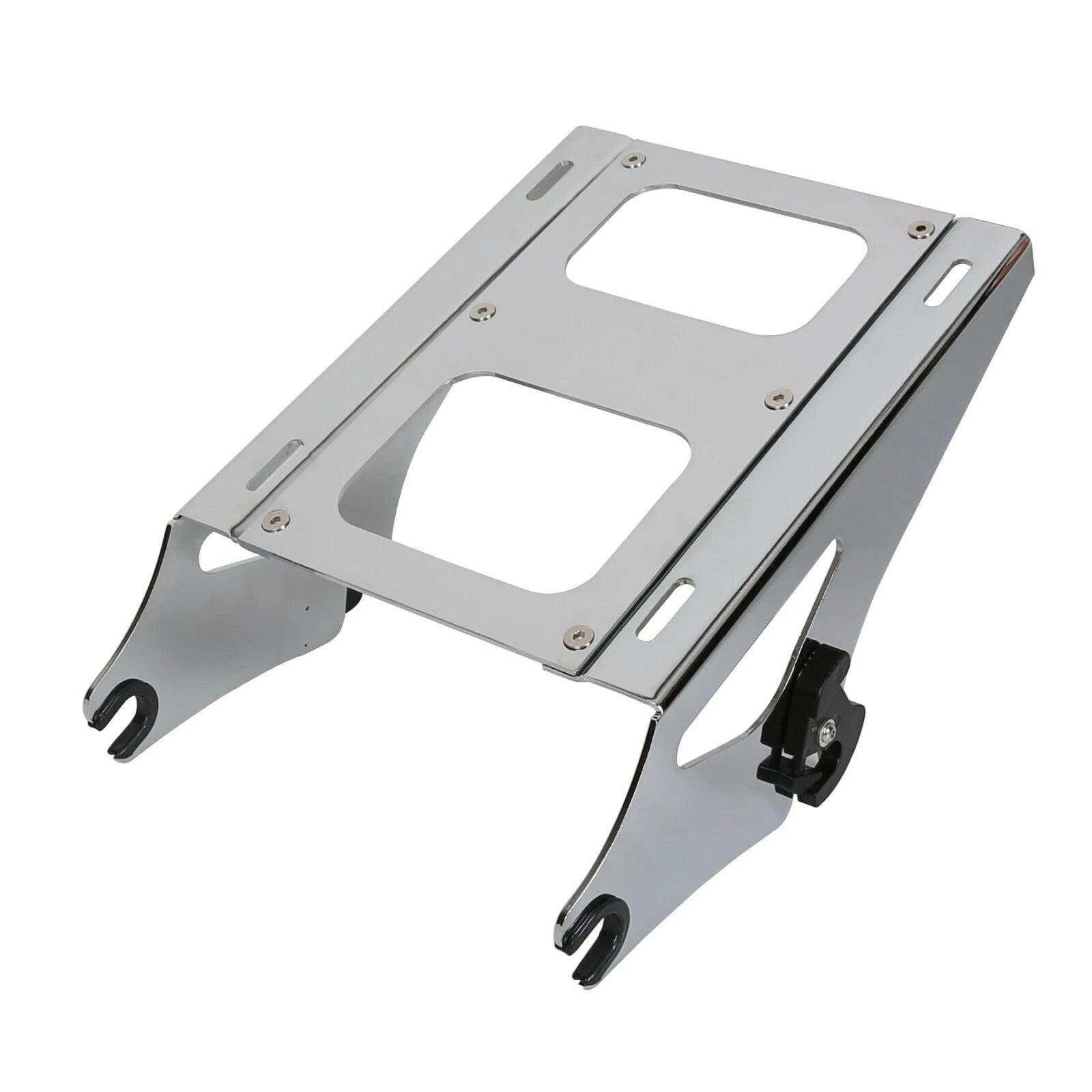 Chopped Luggage Trunk Backrest Mount Rack for Harley Electra Glide (2014-2026)