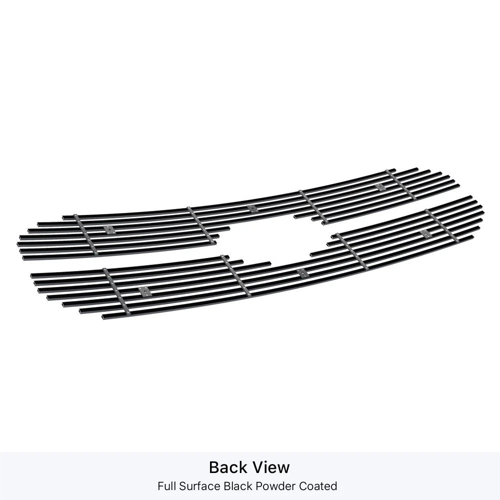 Upper Stainless Black Billet Grille Insert for Ford F-150 (2021-2023)