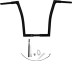 1-1/4" EZ Install Flat Top Handlebar Kit for Harley (719916-B)