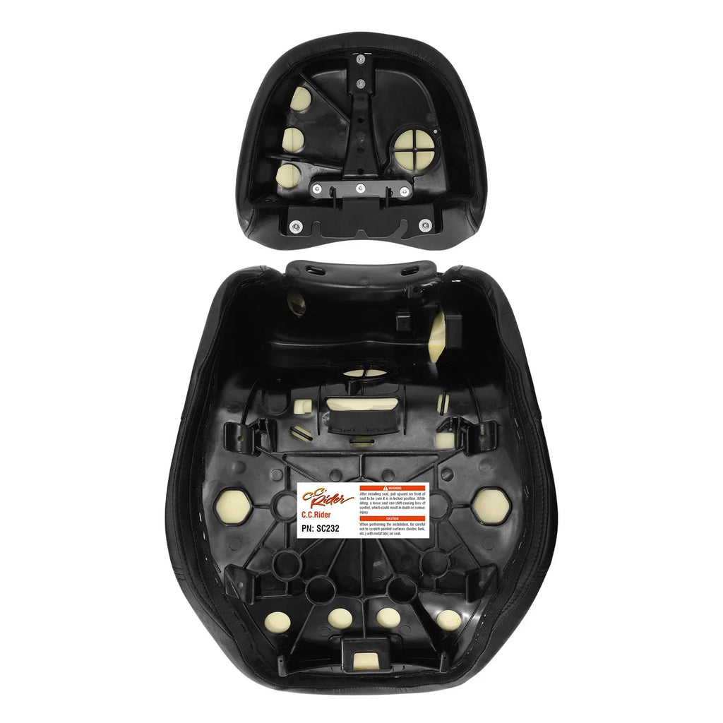 Rider & Passenger Seats for Harley CVO Street Glide Black (2023-2024)