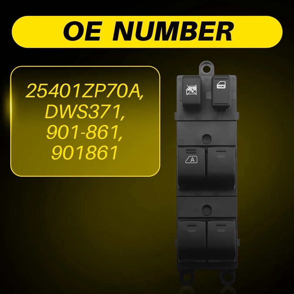 Power Window Switch for Nissan Frontier (2008–2020), Xterra (2008–2015)