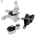 3X Engine & Transmission Mounts for Mazda 6 CX-5 CX-9 2.5L (2014–2017)