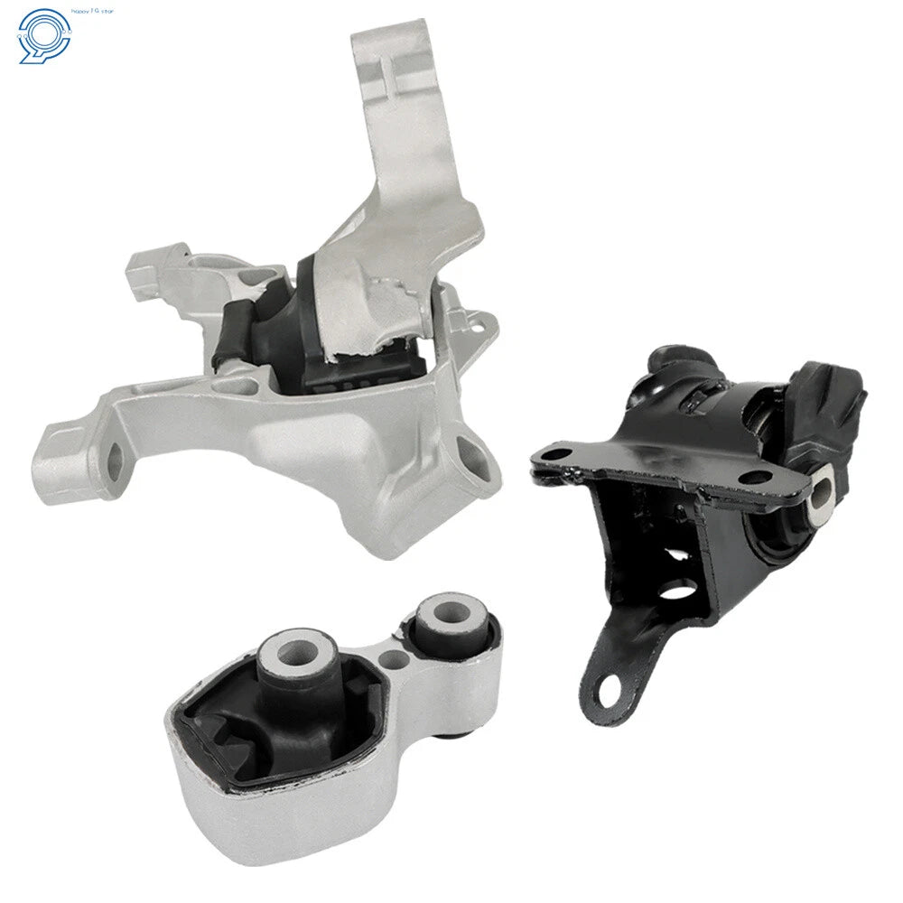 3X Engine & Transmission Mounts for Mazda 6 CX-5 CX-9 2.5L (2014–2017)
