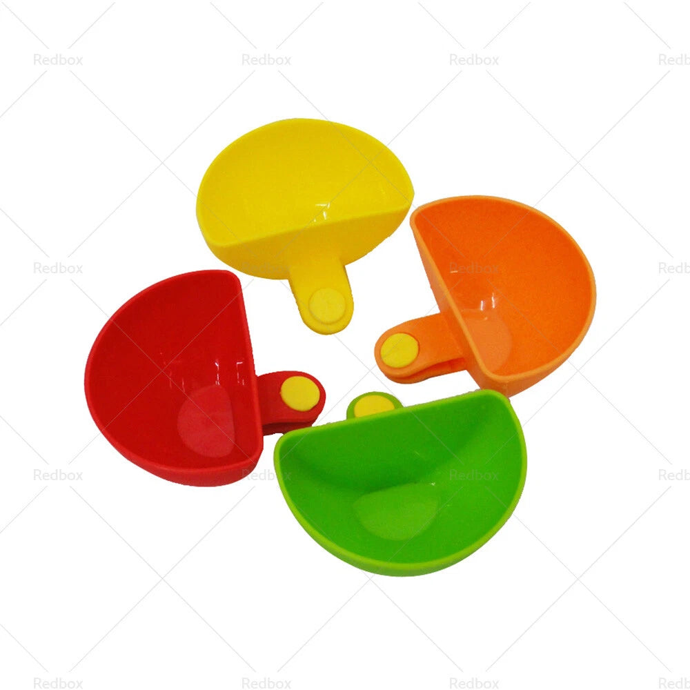 12 Pack Plastic Dip Clip Bowl Holder for