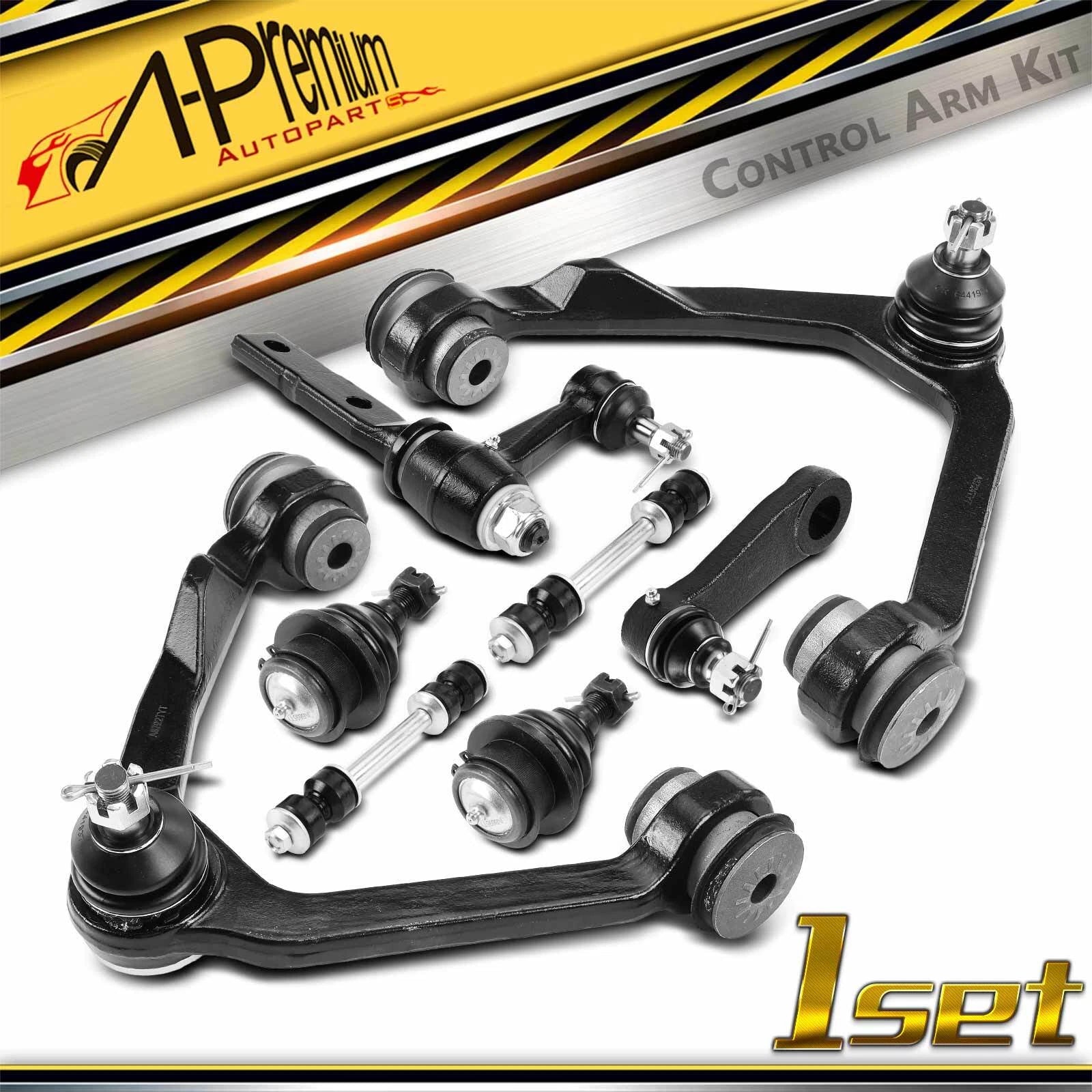 8x Front Control Arm Ball Joint Sway Bar for Ford F-150 (1997–2003)