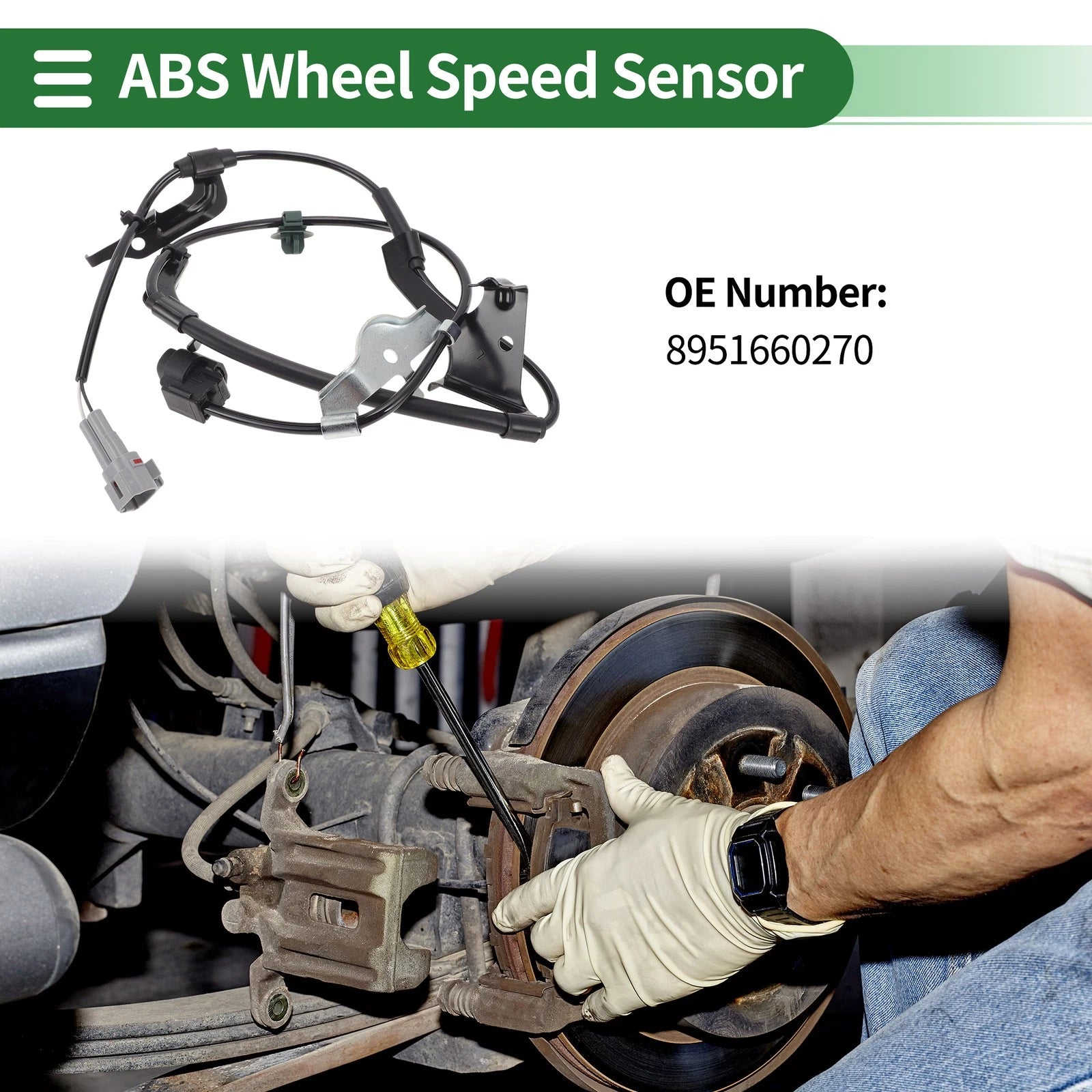 ABS Wheel Speed Sensor No. 8951660270 for Lexus GX460 (2010–2020) Front Left