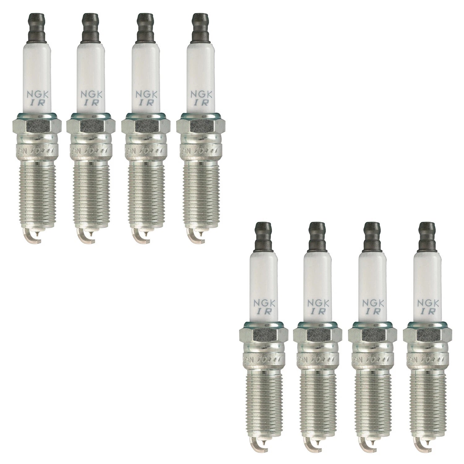 Set of 8 NGK Laser Iridium Spark Plugs ILTR5E11 for Camaro Suburban V8 (2010–2015)