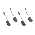 Set of 4 Carbon Brushes N035676 for DW803 DW806 DW810 Grinder (6.2x8x14mm)