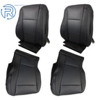 Set of 2 Black Seat Covers for Ford F150 (2015-2017)