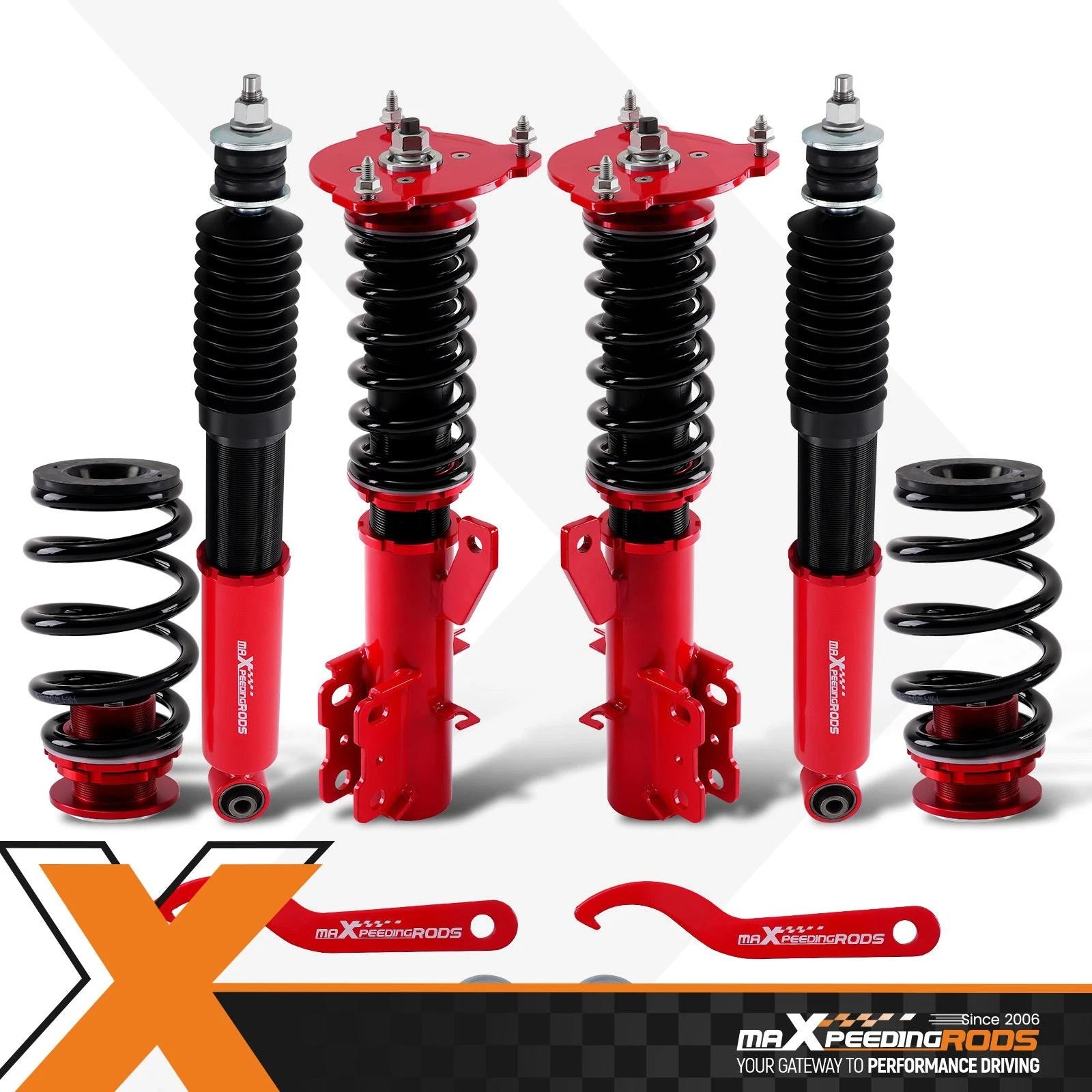 Adjustable Coilovers Lowering Kit for Nissan Cube Z12 (2009–2014)