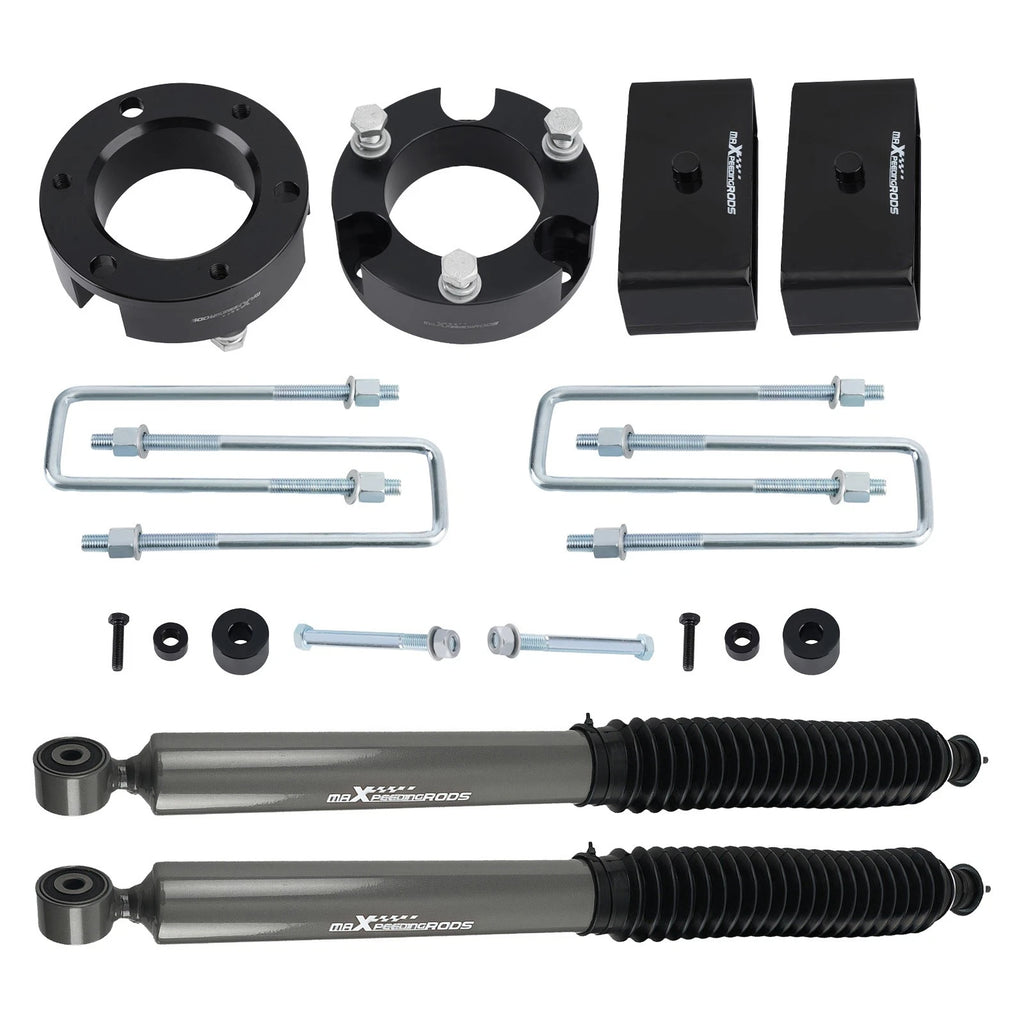3" Front 2" Rear Lift Kit w/ Shocks & Diff Drop for Toyota Tacoma (2005–2023)