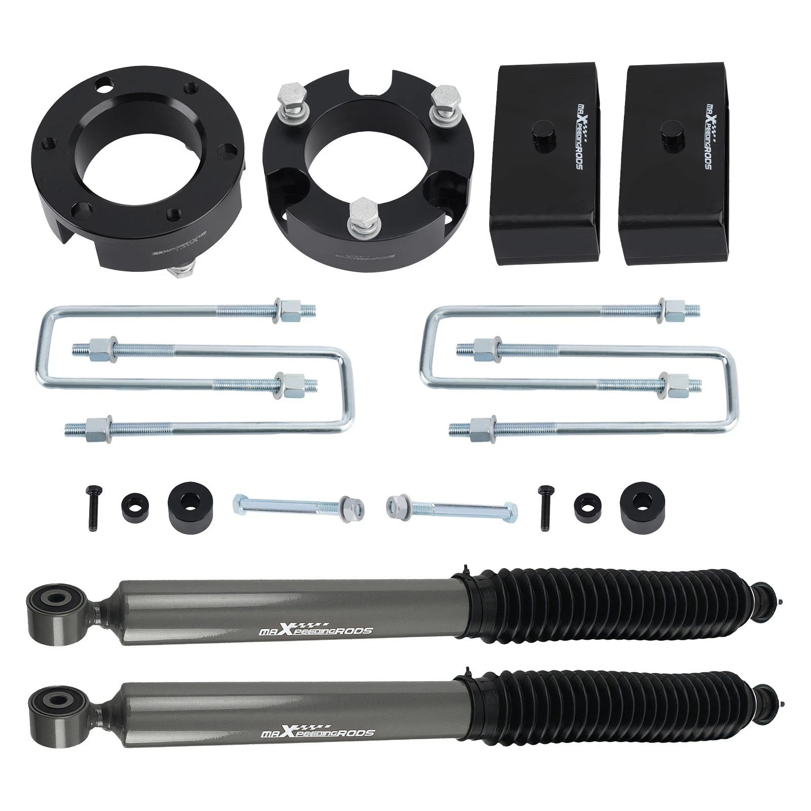 3" Front 2" Rear Lift Kit w/ Shocks & Diff Drop for Toyota Tacoma (2005–2023)