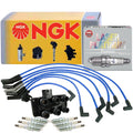 NGK Ignition Coil Wires & 6 Laser Platinum Spark Plugs for Ford Ranger (1998–2011)