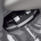Upper Rocker Box Covers for Harley Street, Road Glide (2017–2023), Softail (2018–2023) Black